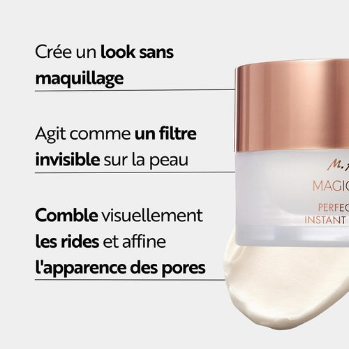 M. Asam Magic Care Perfect Concealer Cream (30 ml) – Transparent Makeup Immediately Disappears Wrinkles, Blur Effect, Refines Pores and Mattes, Vegan